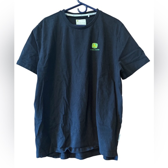 John Deere Black Short Sleeve Size XL Tee - Picture 1 of 4